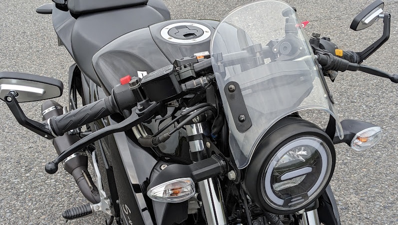 ジクサー ドラッグバーハンドル